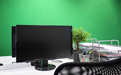 Ruhige Arbeitsplätze