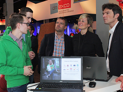 Ministerin a. D. Kampmann und BVDW Geschäftsführer Junk besuchen Froker.me